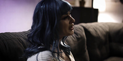 Babe consoled by lesbian MILF landlady