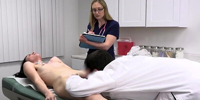Doctors fat dick is a nice match for her