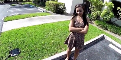 blowjob black teen paid cash to fuck stranger on motorcycle pov