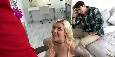 Poor Hubby's Wife Karma RX Cheats & Cuckolds Him With BBC