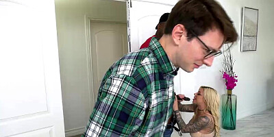 Poor Hubby's Wife Karma RX Cheats & Cuckolds Him With BBC