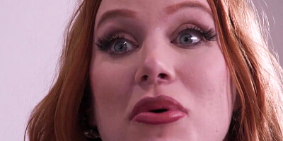 Redhead Lesbian Madison Morgan Turns Hetero After Sucking Jax Slayher's BBC