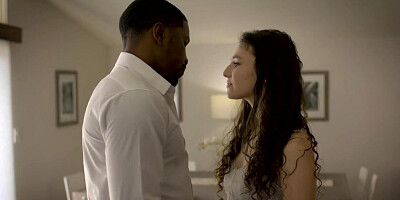 Black guy face fucking teen stepdaughter