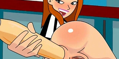 Kim Possible redhead teen whore