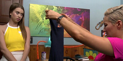 Hey are you just gonna sniff my panties?