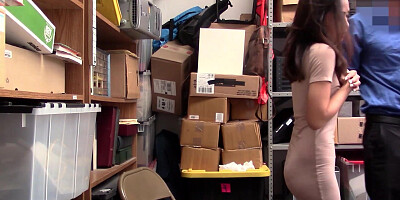 Hot asian teen thief slut fucked by cop