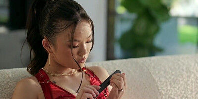 Lulu Chu is a ravishing Chinese brown-haired who enjoys to have casual romp with married boys