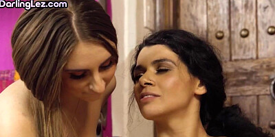 Dirty lesbian bitches love fingering b4 eating pussies