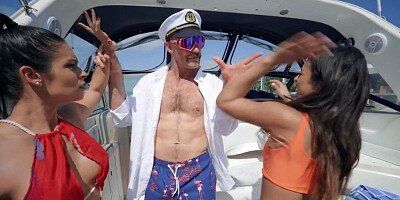 Outdoor yachting 3way with booty baes