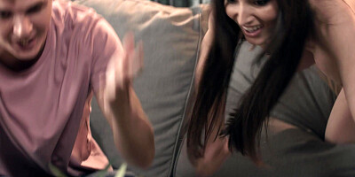 Stepson has the remote to stepmoms toy