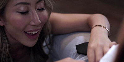 Chinese MILF mistress BBC anal fucked