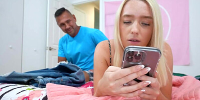 Juliette's innocent pussy got Peter's big cock