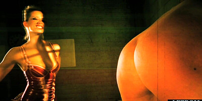Ebony BDSM lez licks ass of lez domina before pussyfingered