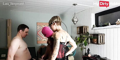 Wet Lara Bergmann's bisexual male porn