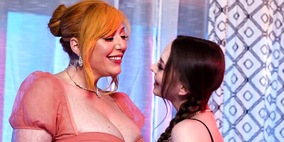 Lauren and Lily's big bubble butt trailer