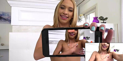 Loose Whore Khloe Kapri Sucks Stranger Blogger Jax Slayher's Cock