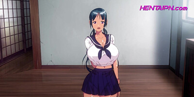 ▹ Large Breasts Housewives HENTAI ANIME ◃