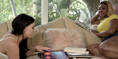 Big ass black teen caught masturbating