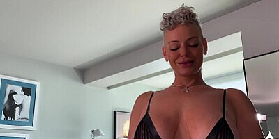 Busty Blonde Babe Fucks Her Husband's Bestfriend - Kaden Kole Romeo Mancini