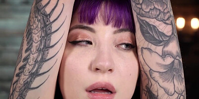 Tattooed slave flogged and vibrated