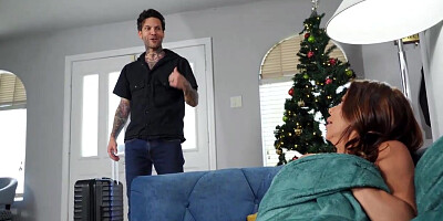 Wife Alexis Fawx Convinces Brother-In-Law 'Small Hands' to Fuck