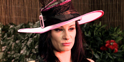 Wild lesbian threesome with attractive busty babes