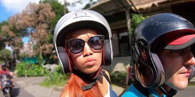 Monkey business with big ass Thai GF