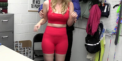 Angelica caught stealing a brand new watch