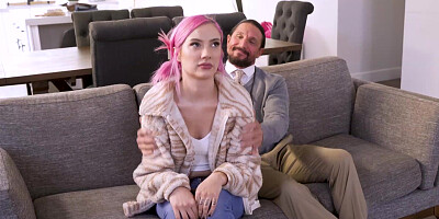 Beautiful Jazmin Luv visits her stepgrandpa Tommy Gunn