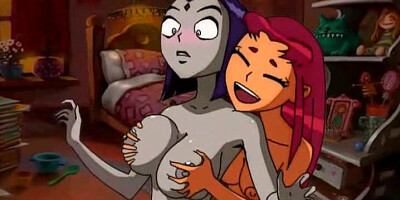 Hentai teens lesbian seduction