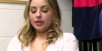 Anna got fucked after being caught in the mall