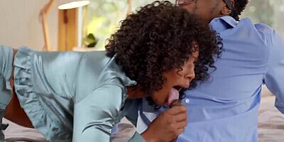 Babes - Naughty Babe Misty Stone Decides To Share Her Husband's Big Dick With Her Friend Hazel Grace