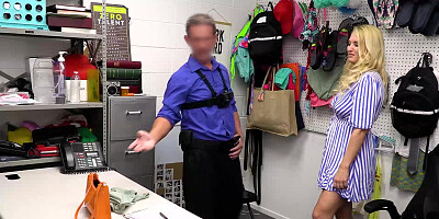 Julia Robbie do whatever the officer demands