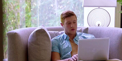 anal naomi & anya entice shy roommate into threesome