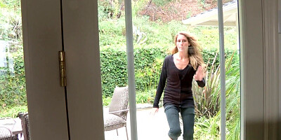 When a hot babe breaks into your house you make sure you literally fuck her!