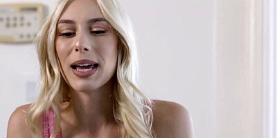 Stunning stepsis Kay Lovely devoured my dick before our doggystyle