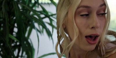 Chubby customer wont stop licking my wet pussy