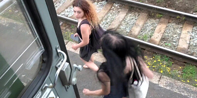 Czech Streets 146: Sex With a Conductor in the Toilet