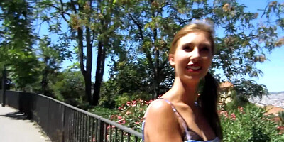 Pale Redhead Latina Amateur Picked Up By Big Cock Sex Tourist