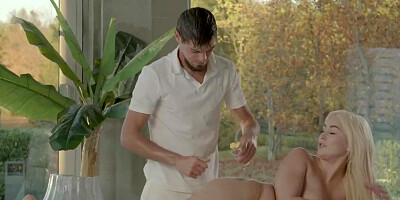 19yo slutty bae filled in pussyhole by big white cock