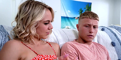 Kelsey lets Parker cum at her
