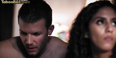 Hairy stepdaughter fucked in doggystyle by dirty stepfather