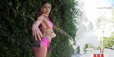 Submissive gagging babe rims BFs asshole after deepthroat