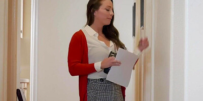 Office bae drilled by nice cock in pussy in doggystyle