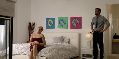 Stepdaughter fucks hardcore with stepdad in wet pussy hole