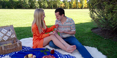 German stepmom on a date with stepson