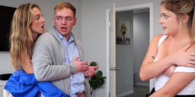 Jill and Millie's spicy play with Joshua