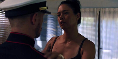 Mature stepmom finds comfort in stepson