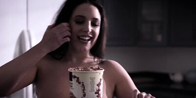 Busty brunettes riding cock