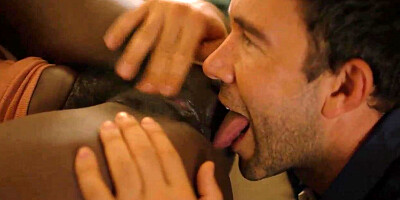 White Married Dude Will Pounder Loves Eating Black Chick's Hot Pussy Ana Foxxx